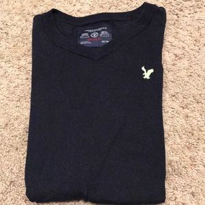 Black V Neck sweater by American Eagle